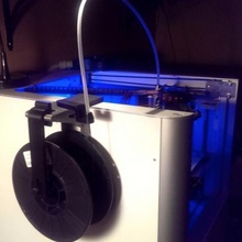 creatr side-car spool holder filament guide tool leapfrog 3d print model - Mito3D