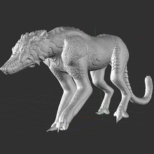 yaratık 1 3d print model - Mito3D