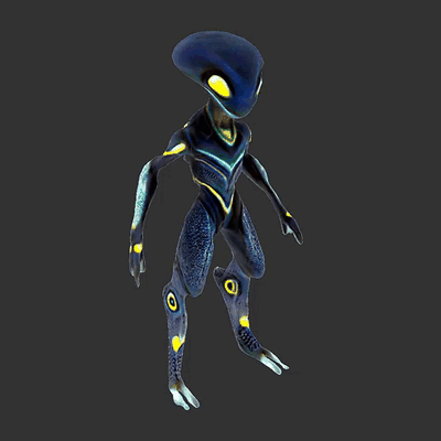 creatura 2 alieno fase tavola gioco figura fai pittura ruolo 3d print model - Mito3D