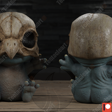criatura 2 pequeno Series Horror 3d print model - Mito3D