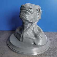 creature bust 3d print model - Mito3D