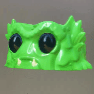 creature pot planter candy bowl horror classic garden halloween 3d print model - Mito3D