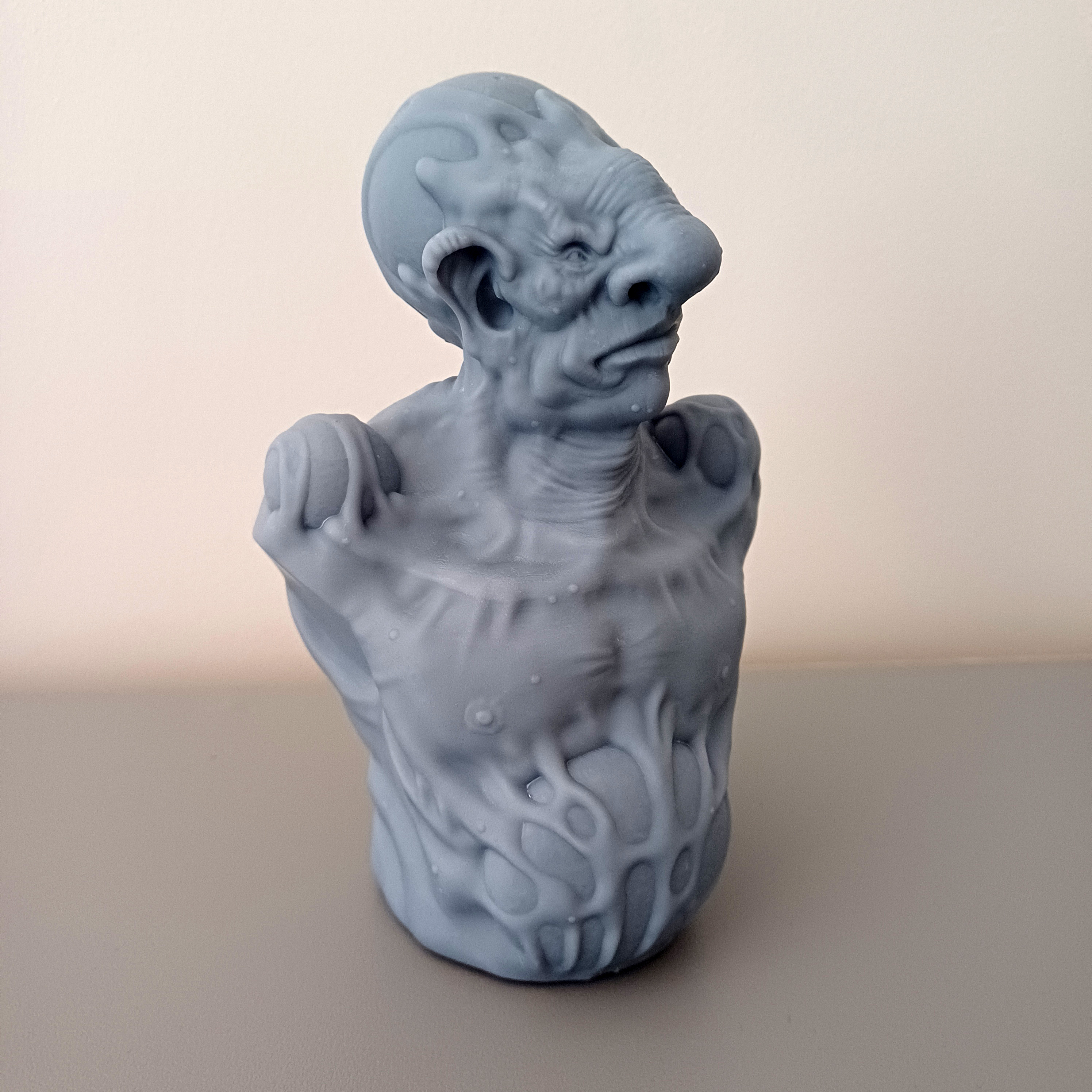 yaratık gövde 02 Sanat şekil vermek zbrush model heykel canavar 3D print model - Mito3D