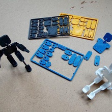 Kreditkarte action-Figur gadget Spielzeug 3d print model - Mito3D