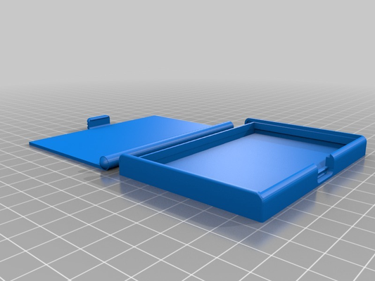 anerkennung karte box deckel 3d drucken 3d print model - Mito3D