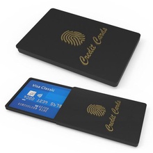 credit card wallet tool money visa portfolio pocket payoneer fingerprint printable control 3d print model - Mito3D