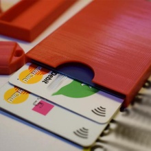 cartes de crédit les cas, le titulaire du portefeuille la maison anycubic i3 mega cas carte mcko porte-monnaie ménage 3d print model - Mito3D