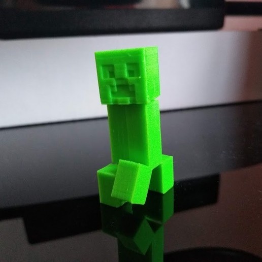 o creeper jogo minecraft 3D print model - Mito3D