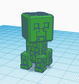 Kriechpflanze Spiel Minecraft 3d print model - Mito3D