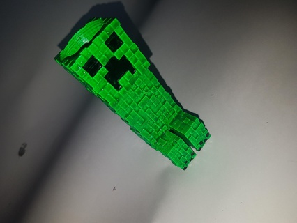 léche botte Pâques Oeuf titulaire soutien Minecraft jouet Cadbury crème vert vacances cadeau cadeaux gamins jouets foule carré facile vite 3d print model - Mito3D