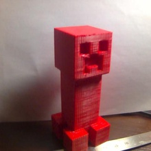 creeper di minecraft gioco figurina wouaw 3d 3d print model - Mito3D
