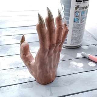 gruselig Hand Halloween Grusel unheimlich 3d print model - Mito3D