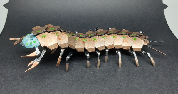 ürkütücü mekanik böcek mezar Takipçi vekil sibernetik 3d print model - Mito3D