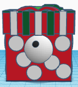 creepy christmas box storage mystery 3d print model - Mito3D