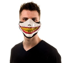 creepysmile facemask fashion mask smile coronavirus covid-19 joker creepy jokerface 3d print model - Mito3D
