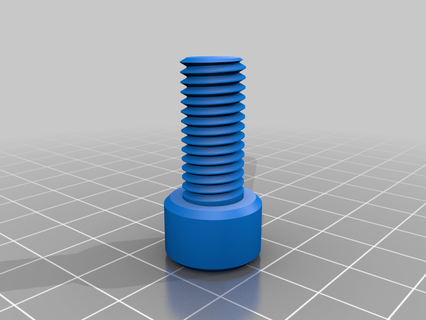 creo socket head cap screw metric library Art parametric ptc models 3d print model - Mito3D