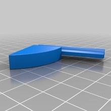 mezzaluna chiave inglese parti supporto attrezzo utensili 3d print model - Mito3D