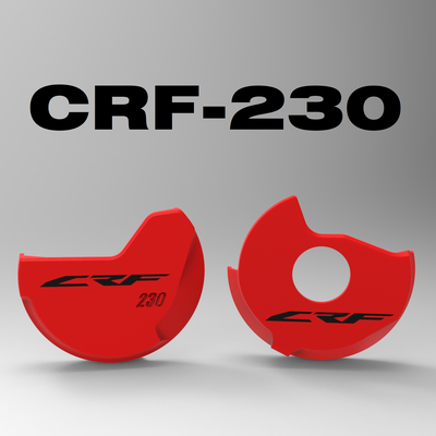 crf 230 tapas cubre motor crf230 3d print model - Mito3D