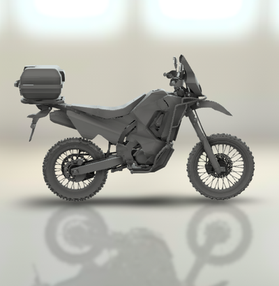 crf 250 rallier moto bicyclette moteur vélo two wheeled véhicule motard sport turbo roadster hachoir 3d print model - Mito3D