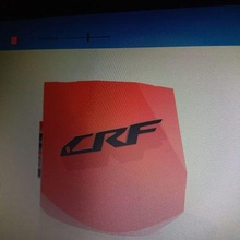 crf honda mate fashion 3d print model - Mito3D
