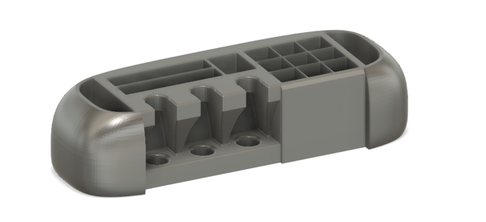 cricut estilo ferramenta kaddy suporte Ferramentas caddie vinil acessórios corte transportador 3d print model - Mito3D