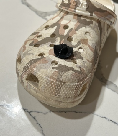cocodrilo encanto jibbitz vaquero sombrero zapato accesorio decoración 3d impreso enchufe personalizado moda novedad articulo embellecimiento bota occidental rodeo engranaje 3d print model - Mito3D