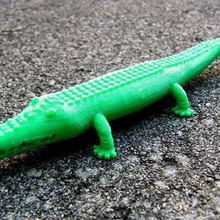crocodile game animals reptile croc alligator 3d print model - Mito3D