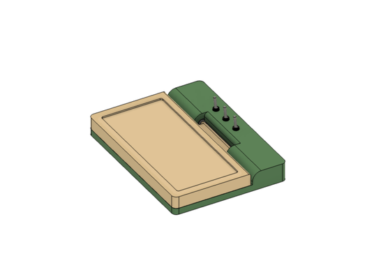 crocodile case iphone 3d print model - Mito3D