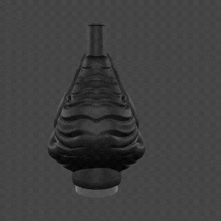 coccodrillo boccaglio boquilla shisha narghilè ugello estrusore bong 3d print model - Mito3D