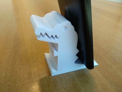 crocodile téléphone titulaire soutien 3d print model - Mito3D