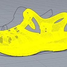 crocs sapato moda sapatos crocshoe calçados rinoceronte 3d print model - Mito3D