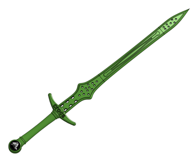 crocs sword yeah based croc shoes accessories apropalpyse creations apropalypse 3d print model - Mito3D