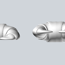 Croissant Lebensmittel Bäckerei Gebäck Geschäft Brot Mond Rechnung Süss 3d print model - Mito3D