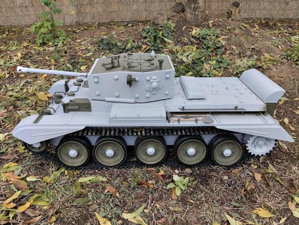 cromwell mkiv - scale 1 6 - 3d printable rc tank model Various tank ww2 rc  3d print model - Mito3D