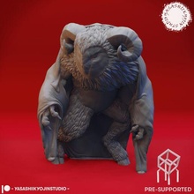 bruja formar mesa miniatura pre supported laurilo Icewinddale dnd imitar stl ttrpg juego rol monstruo criatura 3d print model - Mito3D