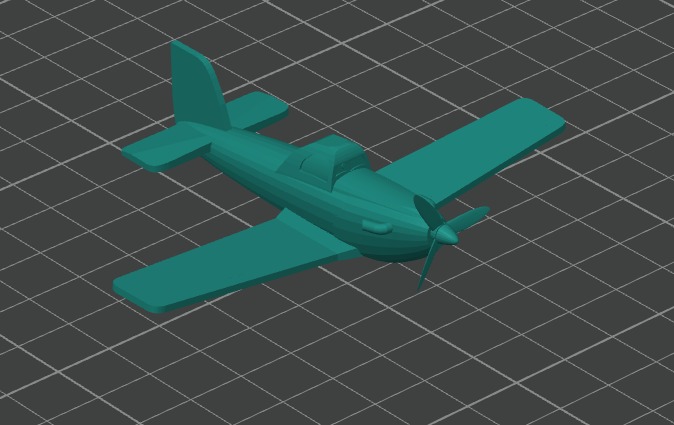 crophopper jeu voitures avions 3D print model - Mito3D