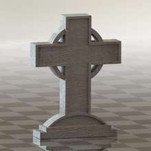 cross architecture statue 3d print model - Mito3D