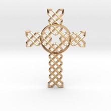 cross various jannie celtic pendant pendulous 3d print model - Mito3D