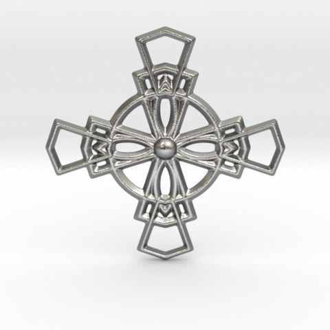 cross jewelry 3D print model - Mito3D