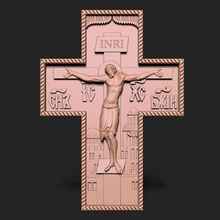 cruzar Jesús 3dprinting Cristo esculpir Arte esculturas 3d print model - Mito3D