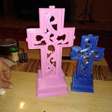 cross - no supports various jesus god christian christ 3d print model - Mito3D