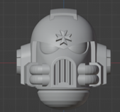 cross 8th-gen variant space heads Game 3d print model - Mito3D