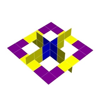 cruzar gorra 1 estructural geometría matemáticas modelo vástago educación geométrico topología 3d print model - Mito3D