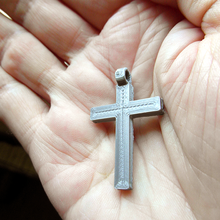 cruz de cristo jóias pingente jesus chretien o símbolo 3d print model - Mito3D