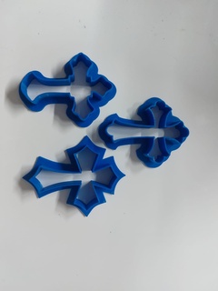 cross cookie cutter set cutters theme 3d print model - Mito3D