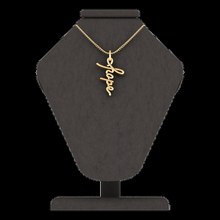 Cruz pingente joalheria jóias stl esperança ouro 3d print model - Mito3D