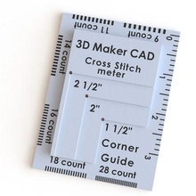 Cruz metro gadget cros regra cartão calibre entrar 3d print model - Mito3D