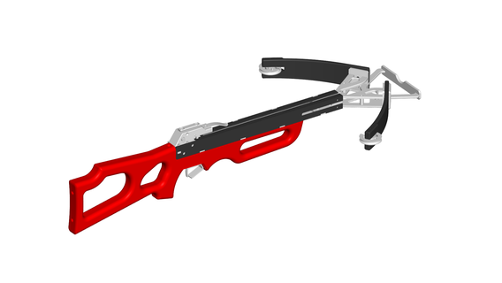 crossbow - minibow bow 3d print model - Mito3D