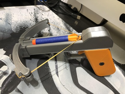 crossbow - toy nerf dart 3d print model - Mito3D