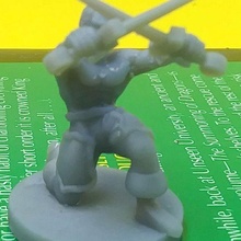 franchi épée entraîneur Jeu dd dnd donjons dragons combattant miniature miniatures jouet accessoires 3d print model - Mito3D